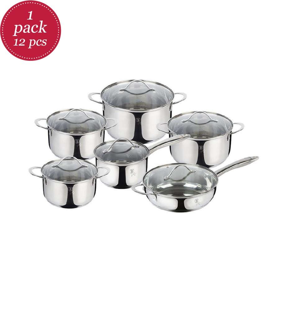 12-teiliges Kochgeschirr-Set Silver Jewellery Collection