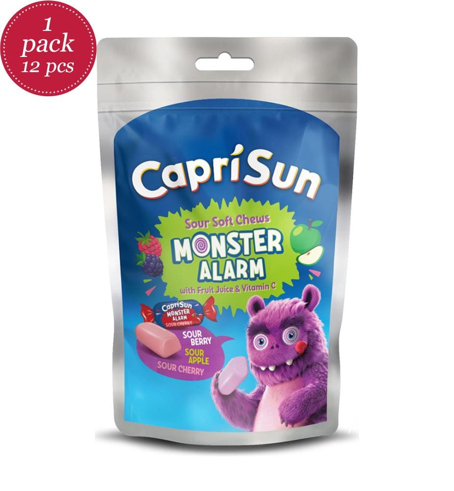 12 x Getränk mit Süssigkeitengeschmack Monster Alarm Capri-Sun - 147g