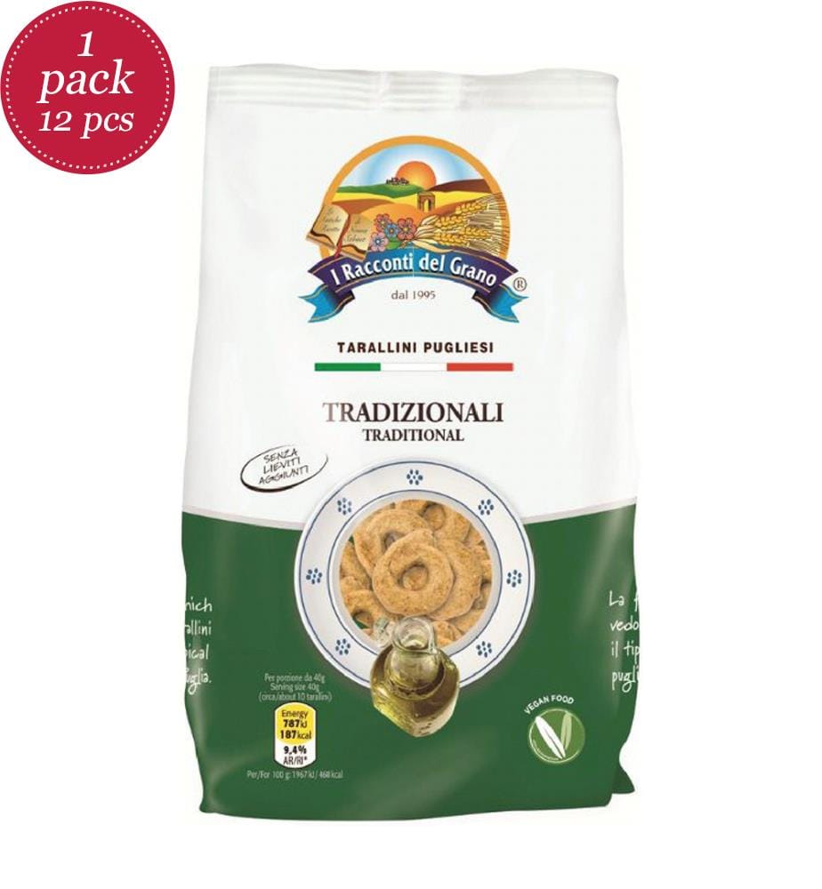 12x Taralli Tradizionali des Pouilles - 250g