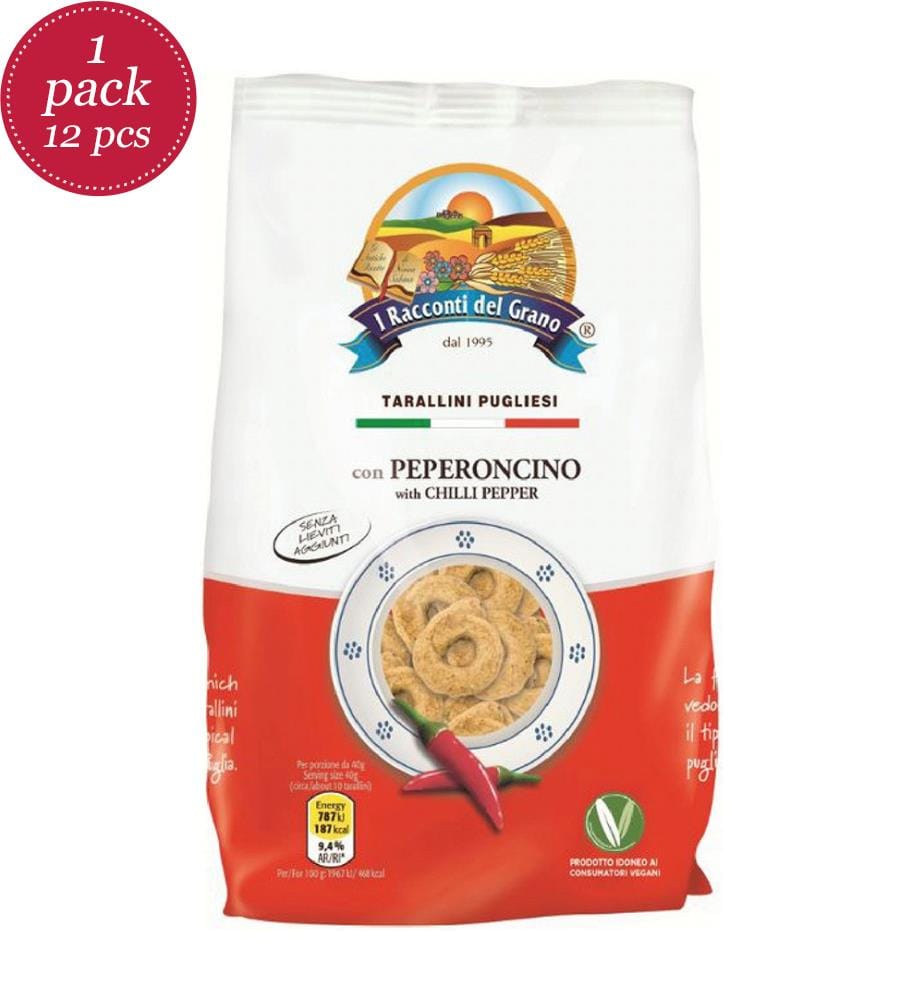 12 x Taralli au Piment Apulia - 250g