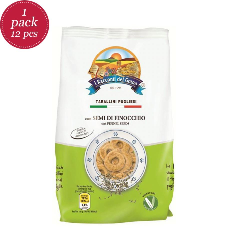 12x Taralli Finocchio des Pouilles - 250g