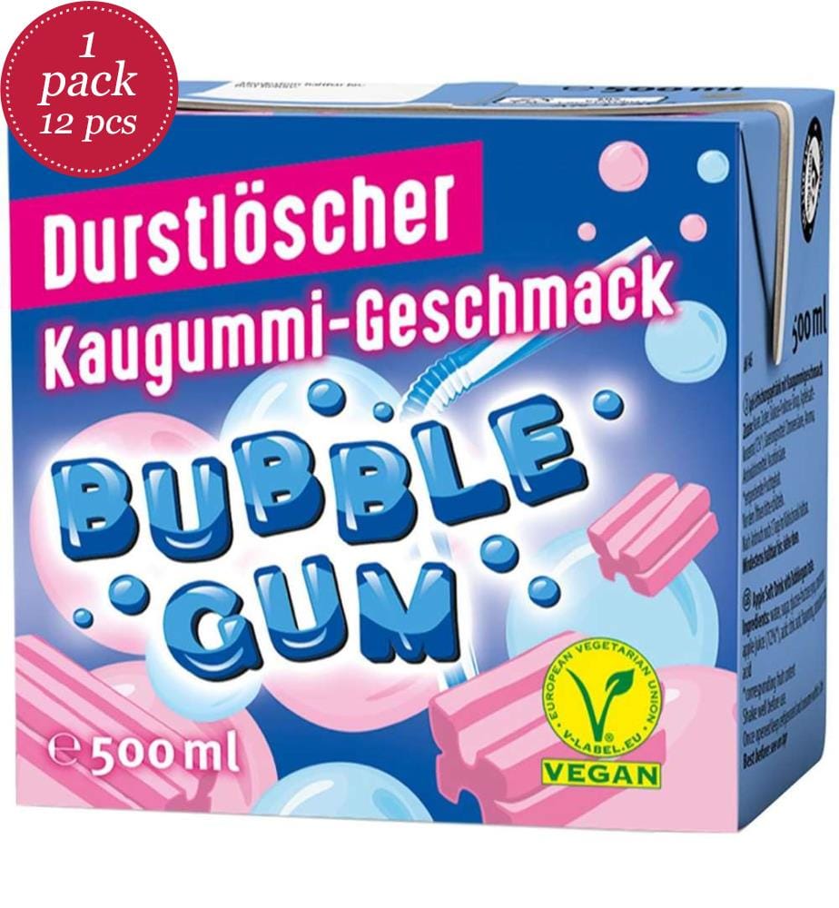 12x Désaltérant Bubble Gum - 500ml