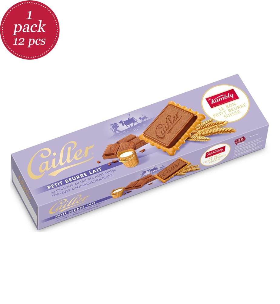 12x Kambly Cailler Petit Beurre Lait - 125g