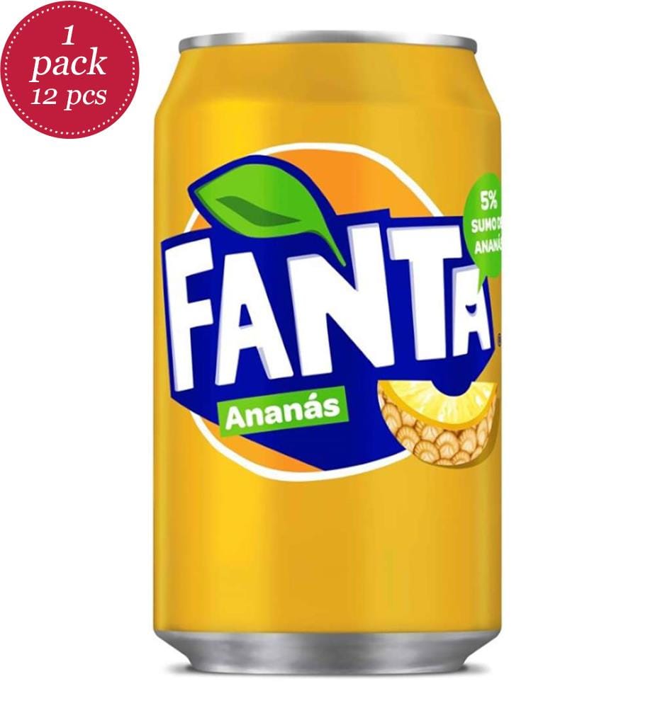 12x USA Fanta Pineapple / Ananas
