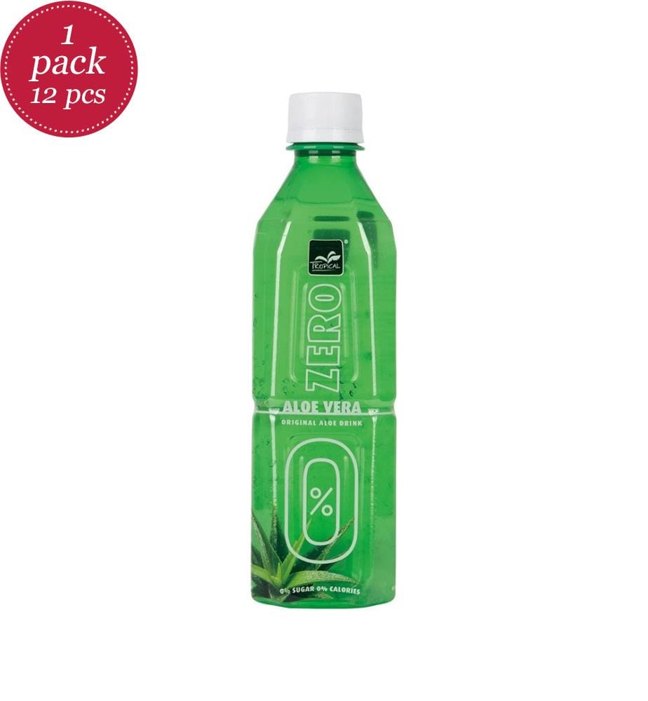 12x Aloe Vera Zero - 500ml