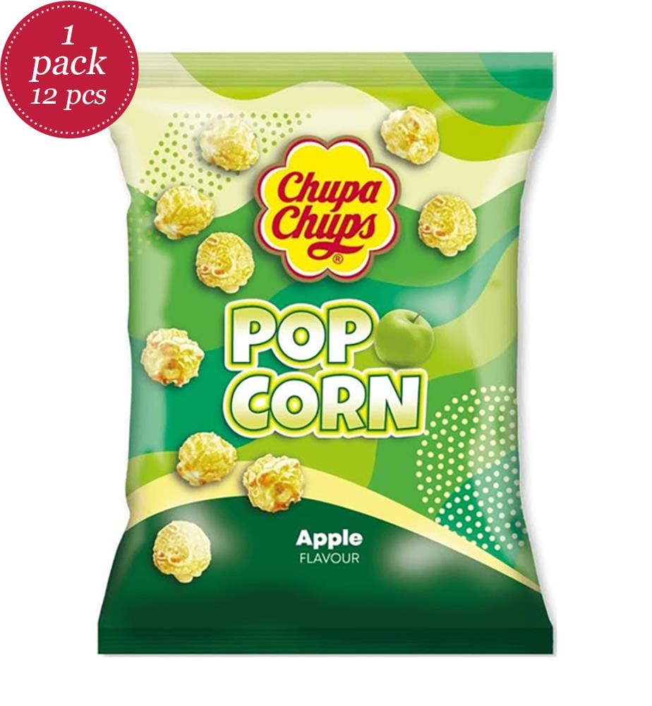 12er-Set Chupa Chups Popcorn Apfel - 90g