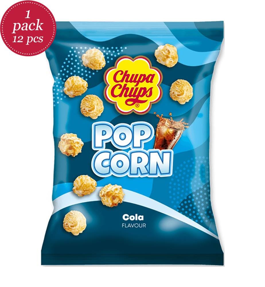 12x Chupa Chups Popcorn Cola - 90g