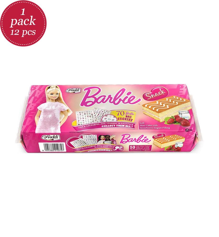 12er Pack Freddi Barbie Snack Erdbeer&Joghurt - 250g (10x25g)