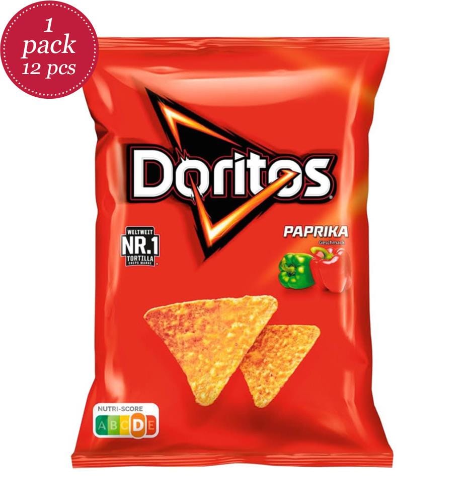 Los von 12 Doritos Tortilla-Chips Paprika - 110g