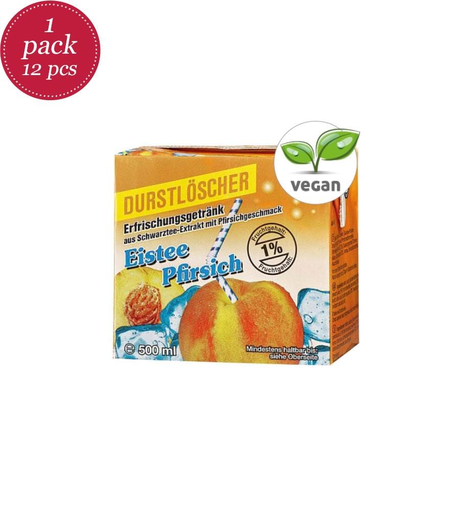 12x Durstlöscher Eistee Pfirsich - 500ml