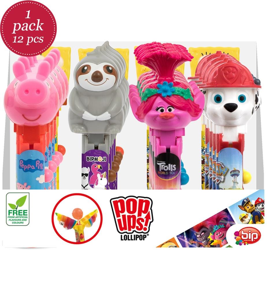12x Lolly Pop Up Lizenz Mix - 10g