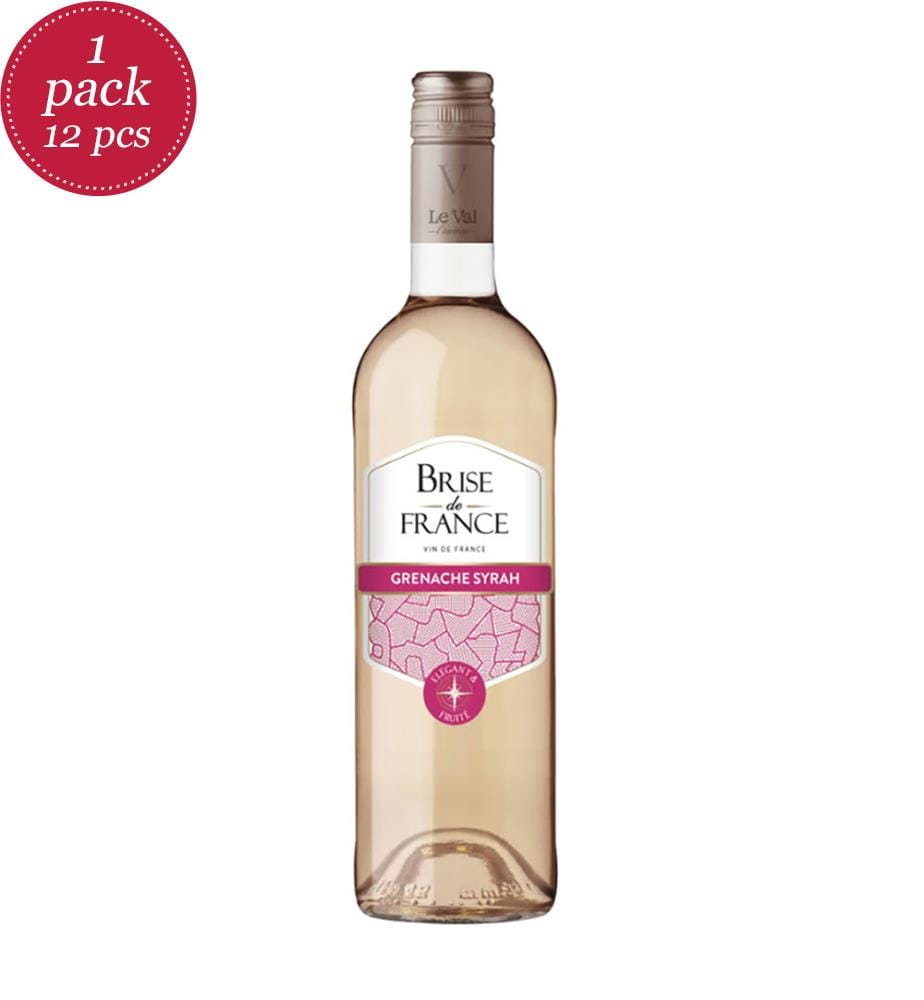 12 x Roséwein Syrah Le Val Brise de France 2024 - 250ml