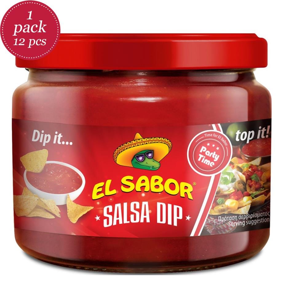 12x El Sabor Salsa Dip - 315g