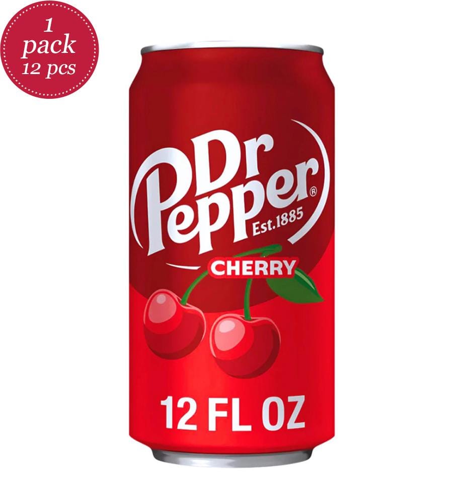 12 x Dr Pepper Cherry USA - 355ml