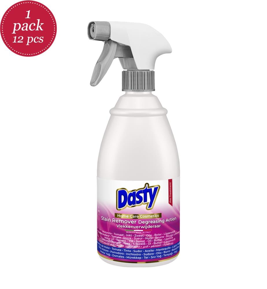 12 x Dasty Textile Stain Remover Spray - 600ml
