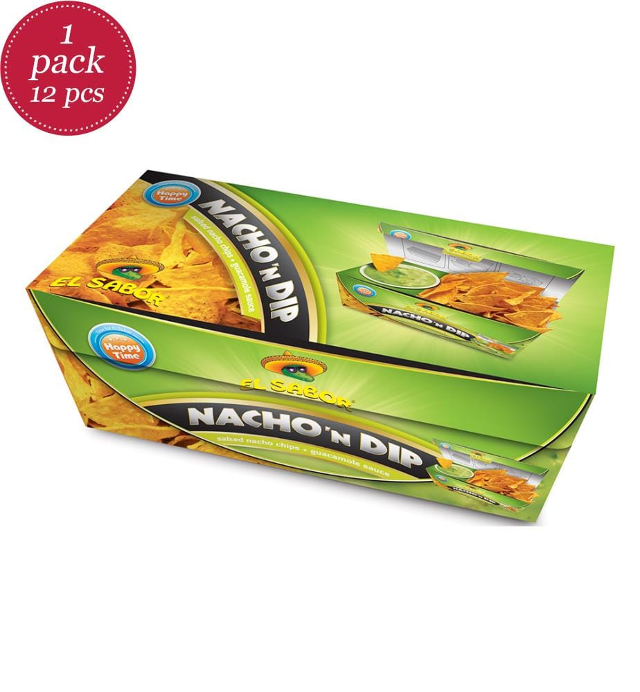 12x EL Sabor Nacho 'N Dip Guacamole - 175g