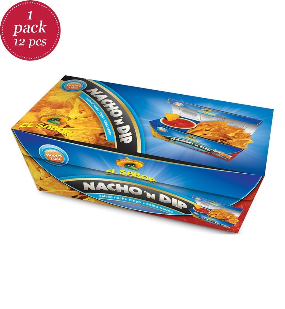 12x EL Sabor Nacho 'N Dip Salsa - 175g