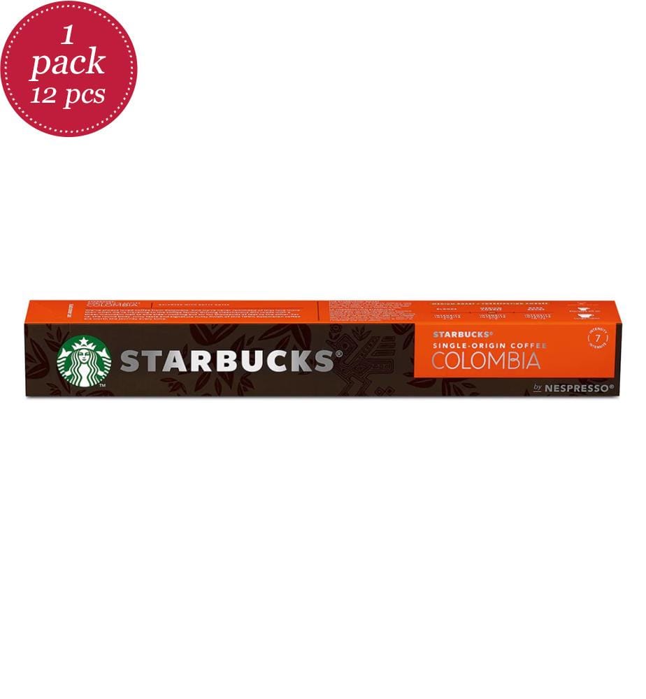 12x Starbucks Nespresso Colombia - 10er bar aluminum 57g