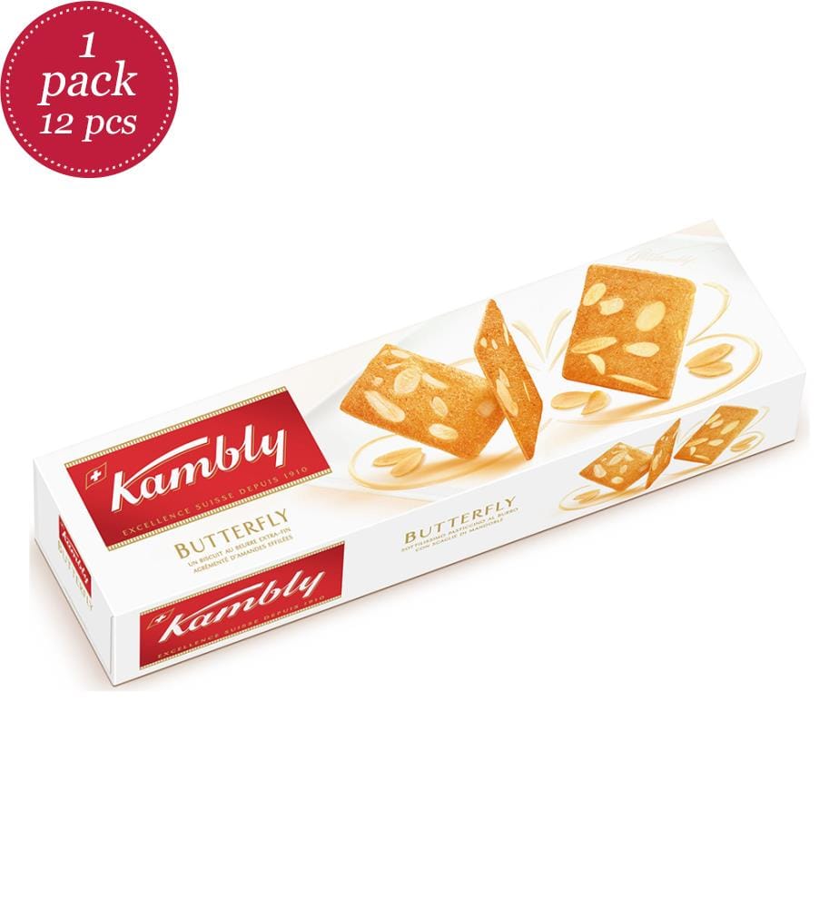 12x Kambly Butterfly - 100g