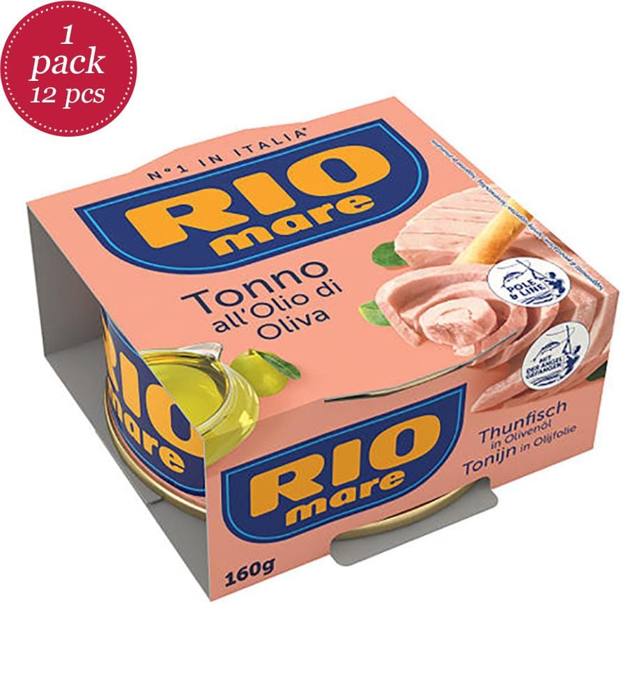 12x Rio Mare Tonno/Thon all'Olio di Oliva - 160g