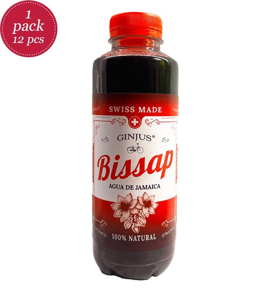 12x Ginjus Bissap/Hibiskus - 500ml - NEU