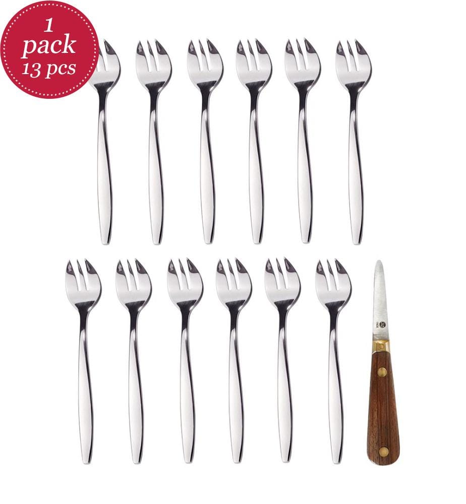 Set à Huîtres Couteau Et Fourchettes Lancette