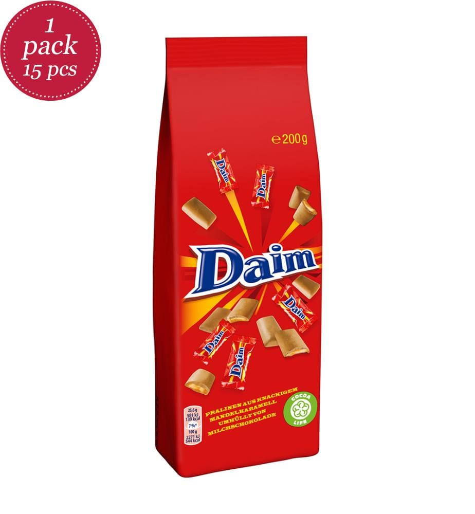 15x chocolats Daim - 200g