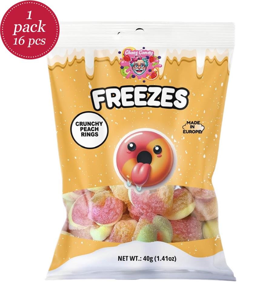 Lot de 16 Geler les anneaux de pêche - 40g