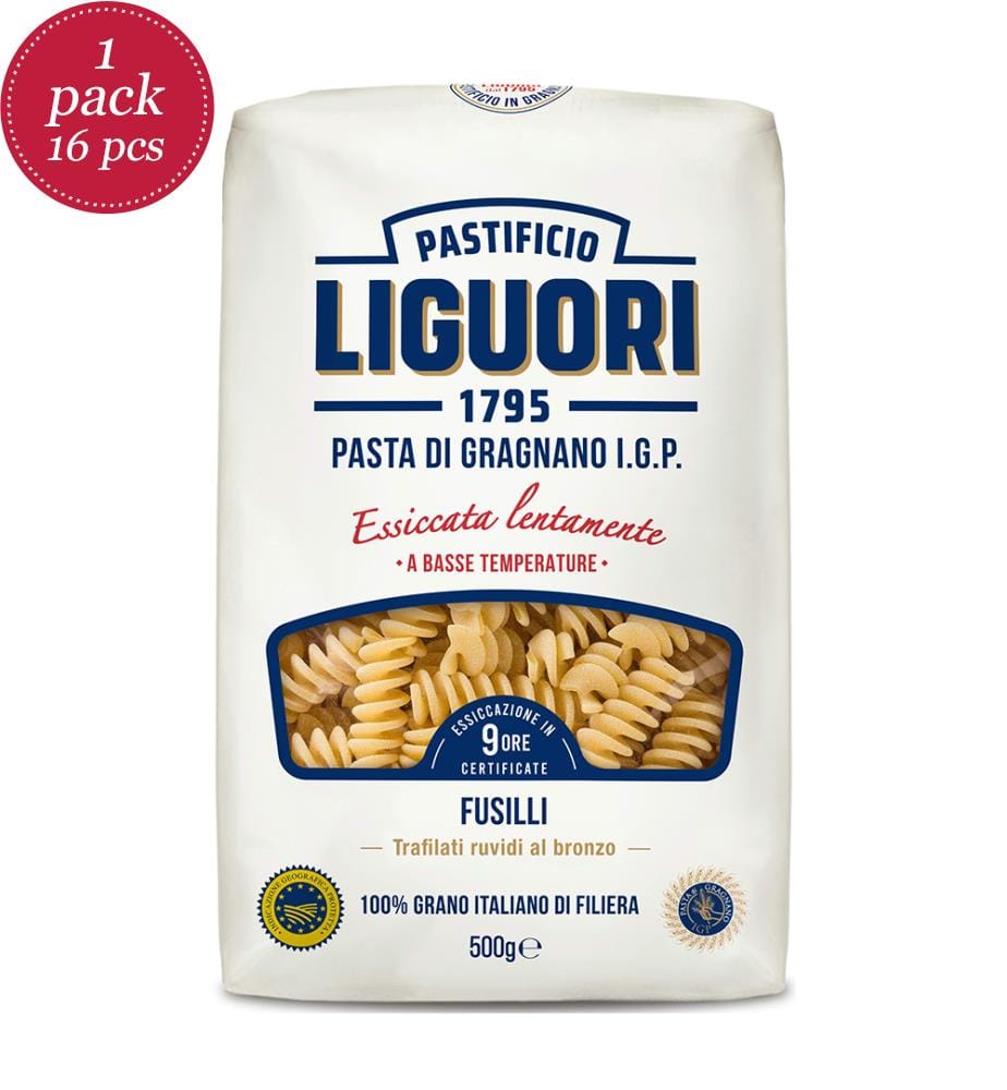 Lot von 16 Fusilli Liguori - 500g