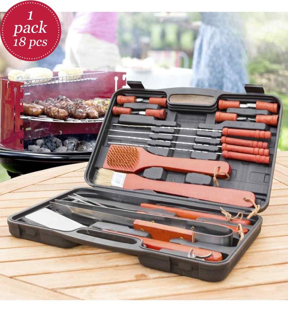 Barbecue case Barbecase 18 pieces