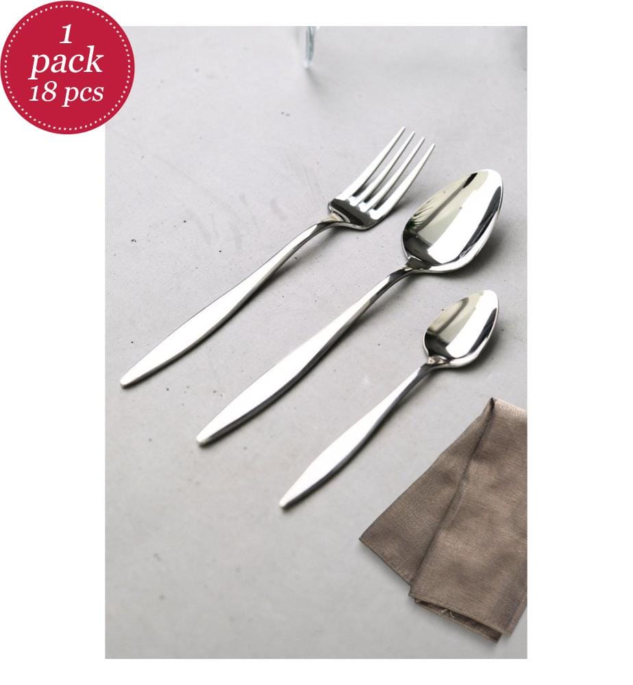 Besteckset (18-teilig) – Silber
