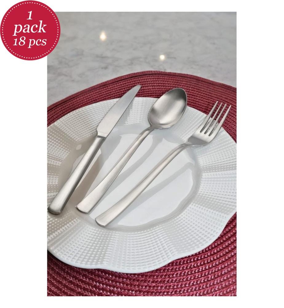 Besteckset (18-teilig) – Silber