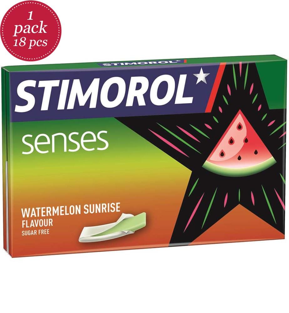 18x Stimorol Senses Watermelon - 23g