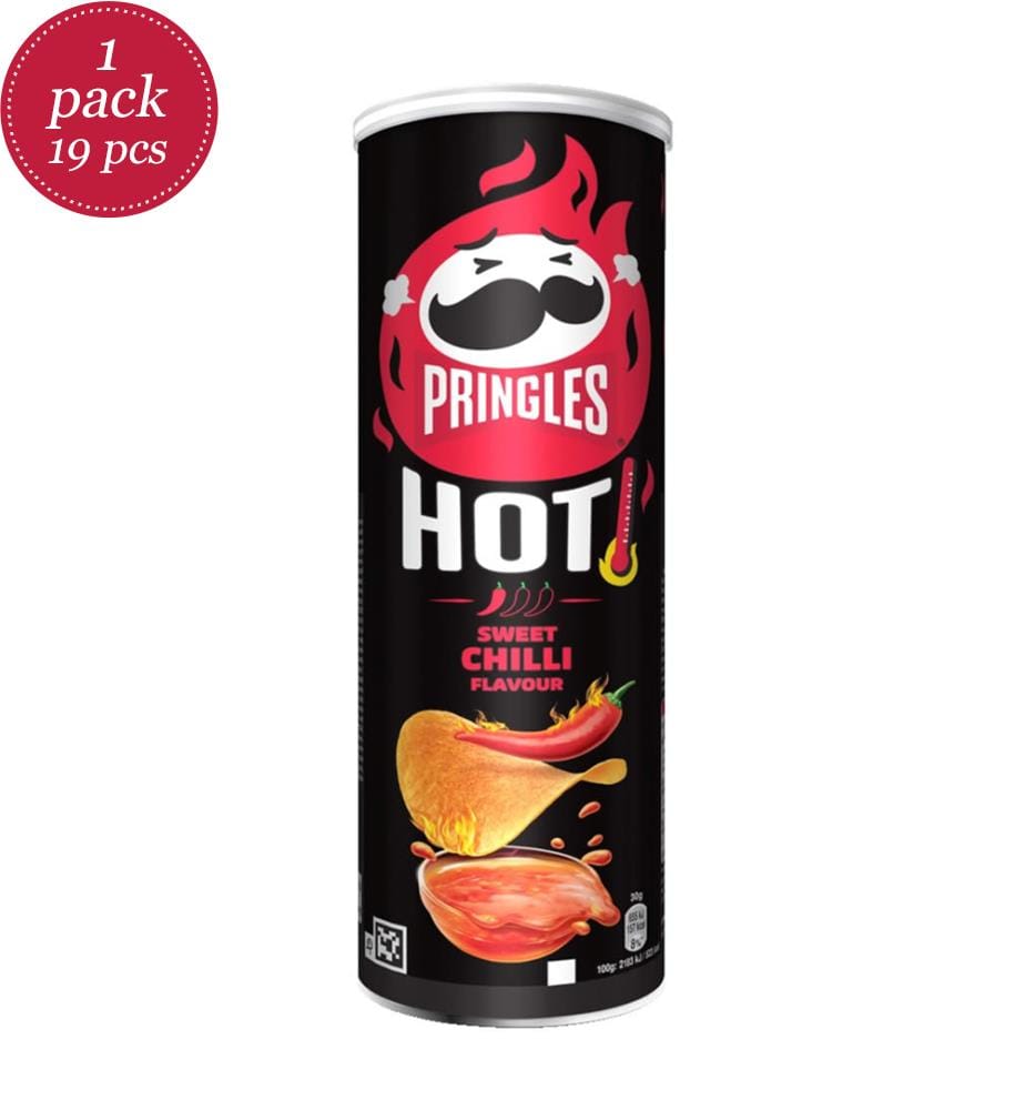 Lot von 19 Pringles Süsse Chili - 160g