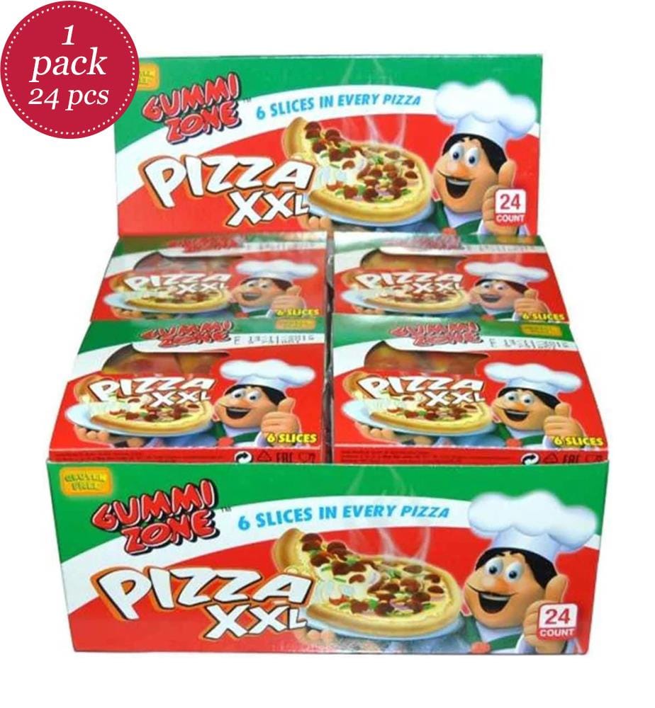 24 x Bonbon Pizza XXL Gummi Zone - 21g