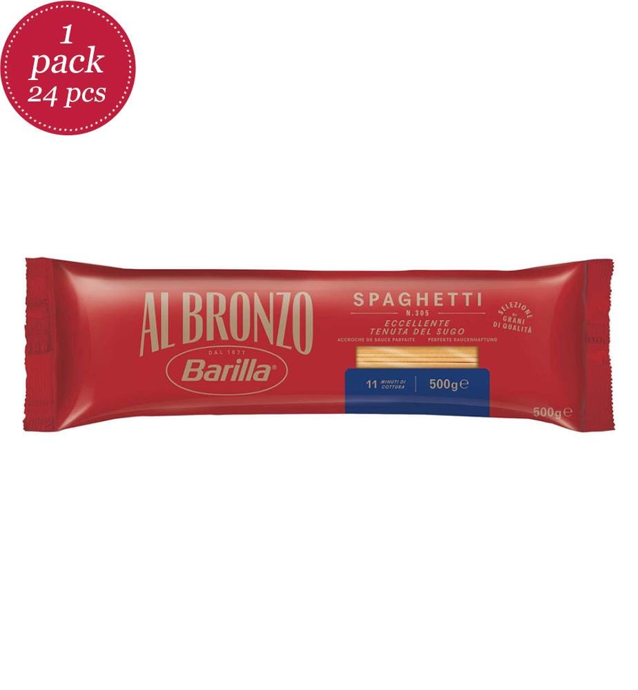 24x Barilla Al Bronzo Spaghetti - 500g