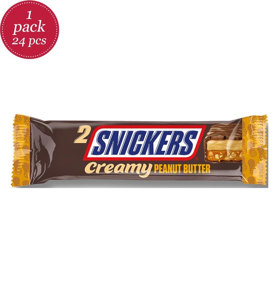 24 x Riegel Peanut Butter Snickers - 36.5g