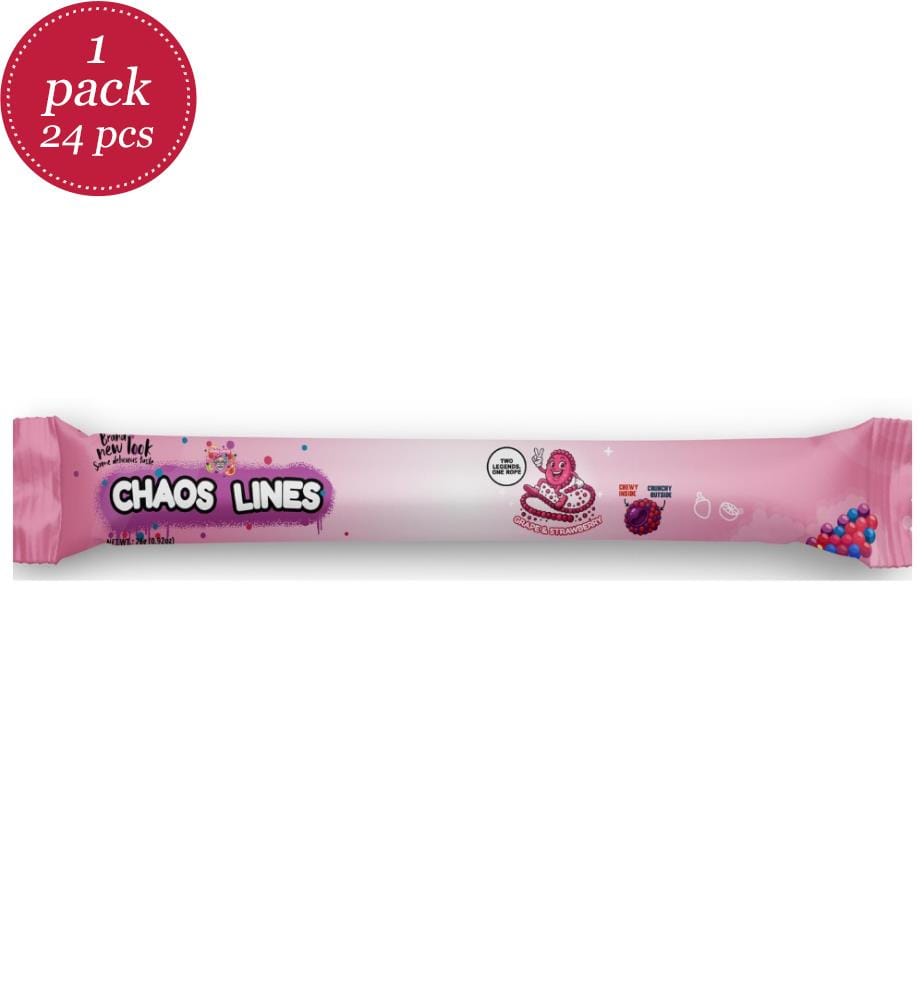 24x Chaos Lines Grape Strawberry - 26g