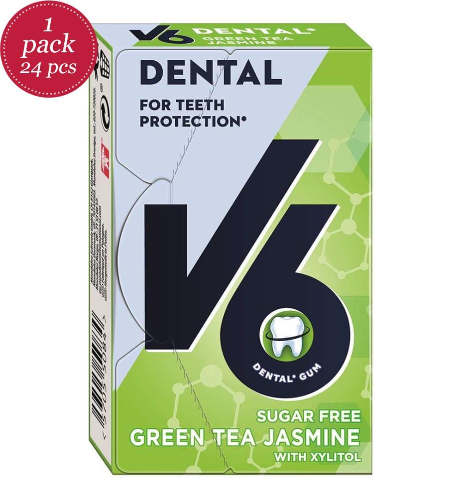 24x V6 Boîte de thé vert au jasmin - 24g