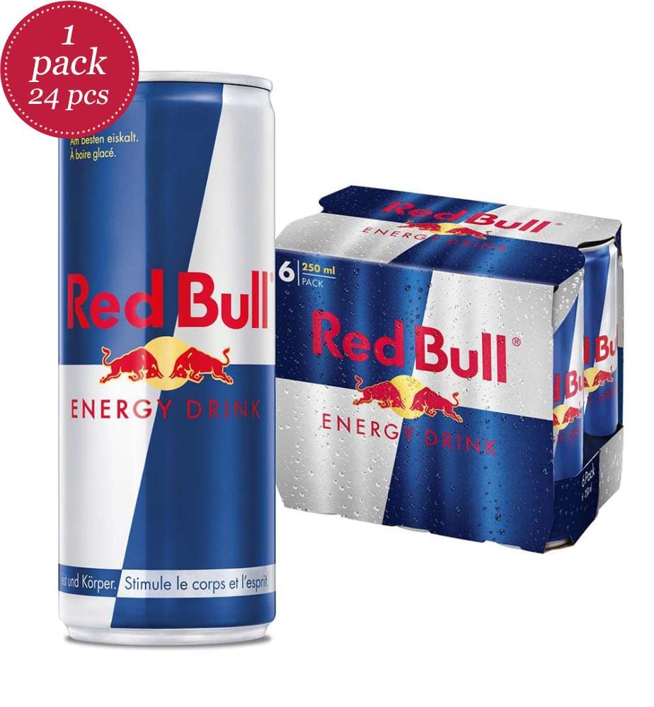 24x Red Bull Energy Drink Original (6 x 4) - 250ml