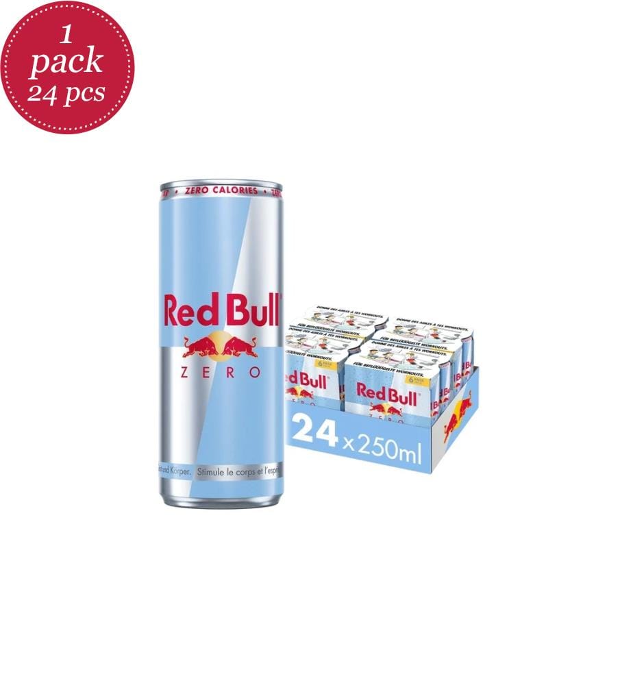 24x Red Bull Zero - 250ml