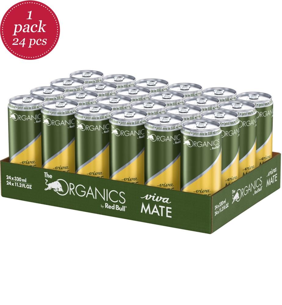 24x Red Bull Organics Viva Mate - 330ml