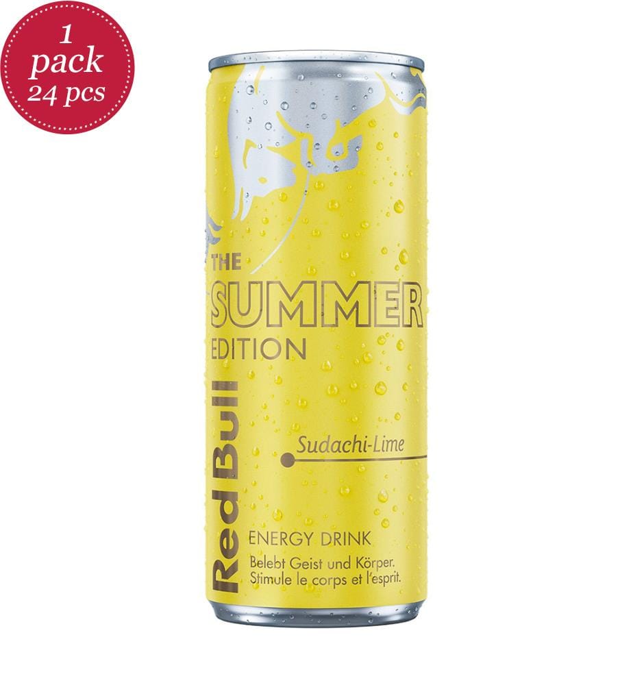 24 x Energy Drink Summer Edition Sugarfree Red Bull 2026 - 250ml