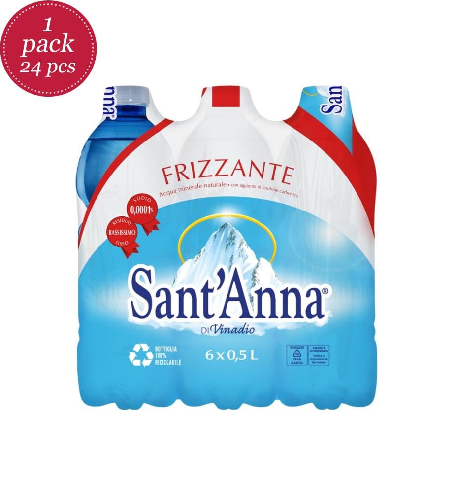 24x Sant Anna Sparkling Water - 500ml