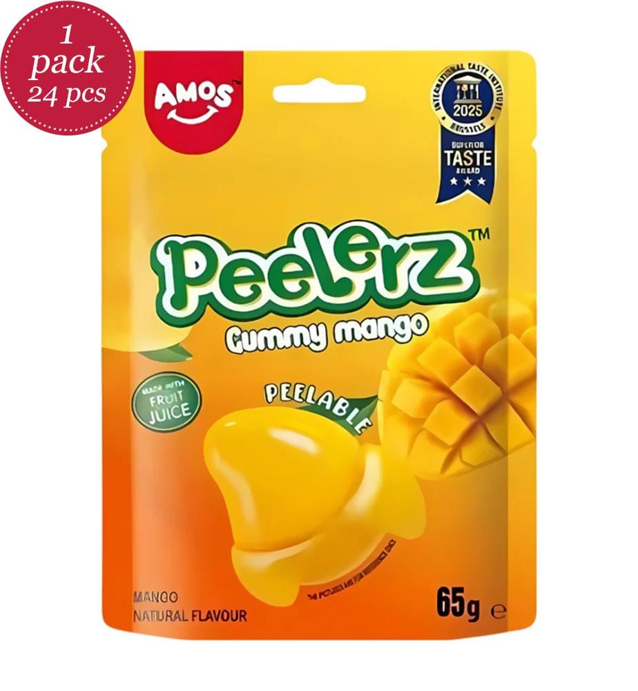 24x Amos Peelerz Gummy Mango - 65g