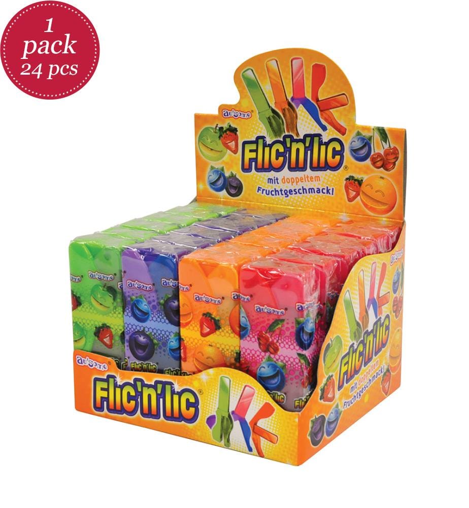 24x Au'some Flic'n'lic Fruchtgeschmack - 14g