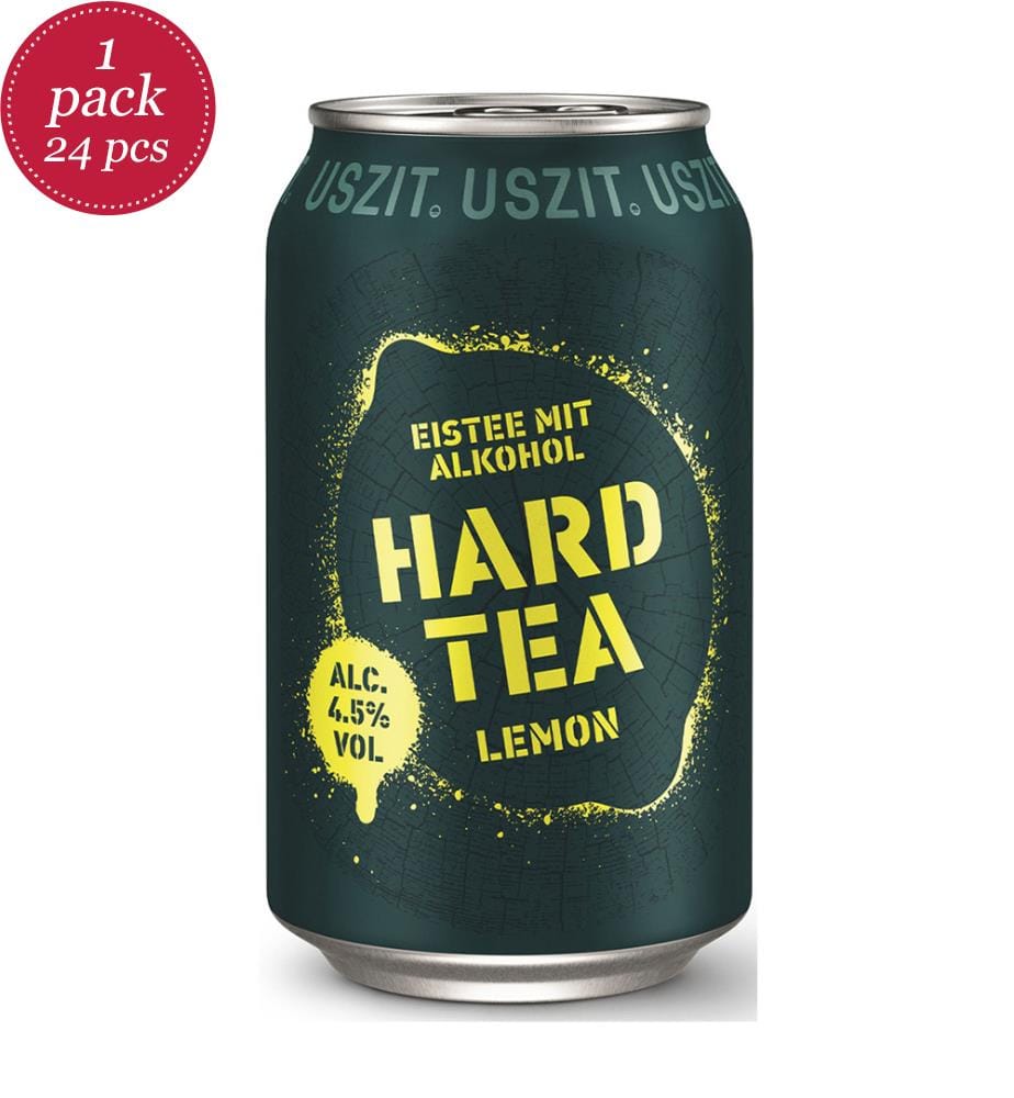 24 x Hard Tea Zitrone USZIT 4.5% - 330ml