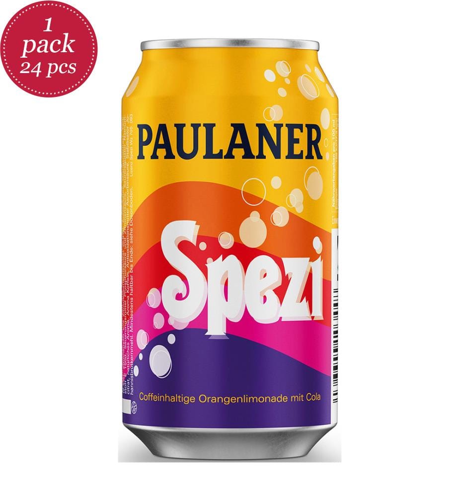 24 x Paulaner Spezi Soda - 330ml