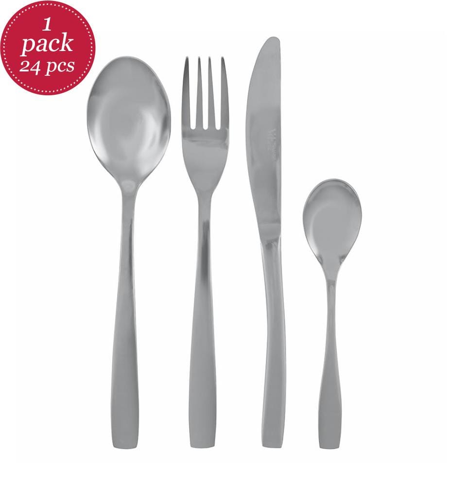 Set of 24 Madison flatware sets - Silver