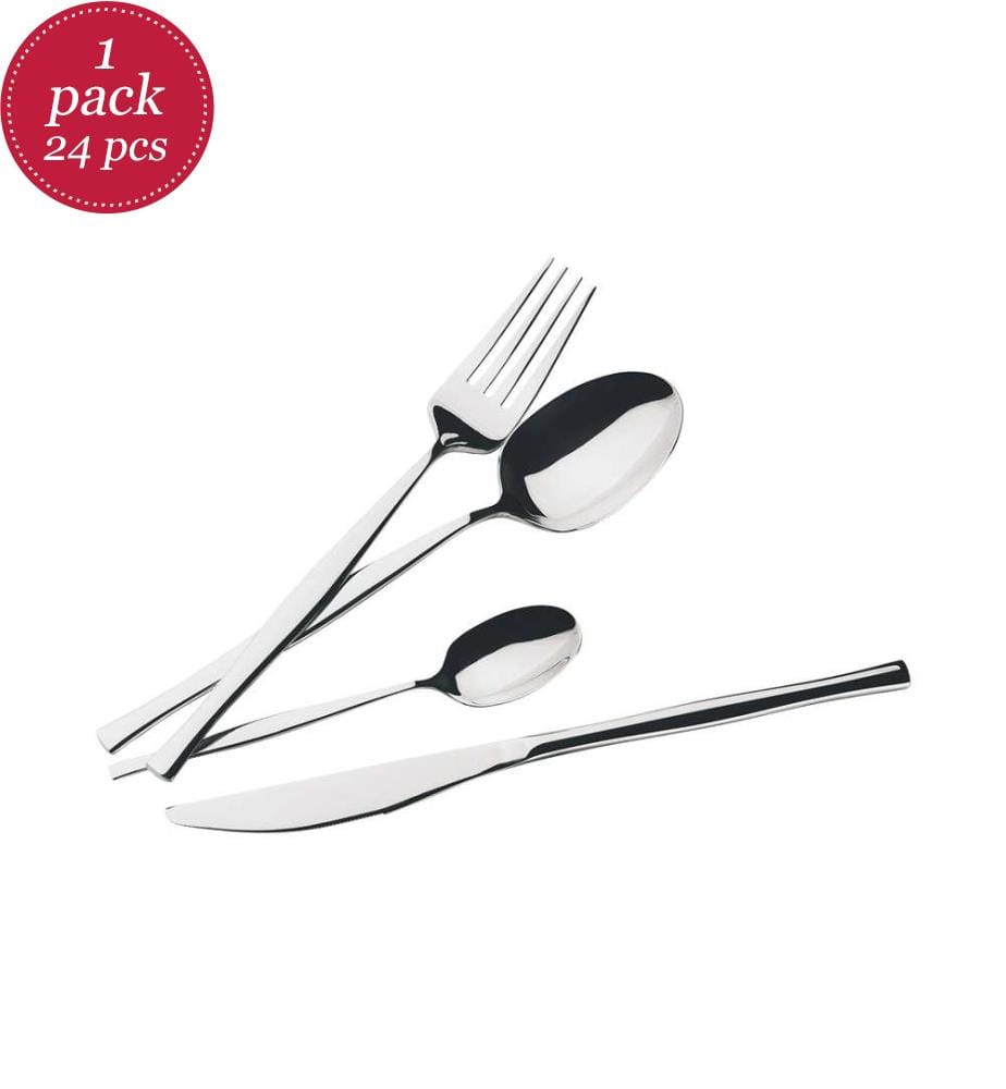 24 teiliges Besteckset, Anthracite Collection